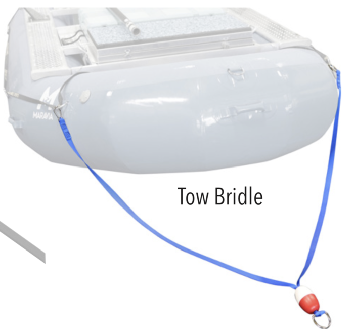 AM003 - Tow Bridle | Boat Transportation Tie Down Kits & Foam Block Kits